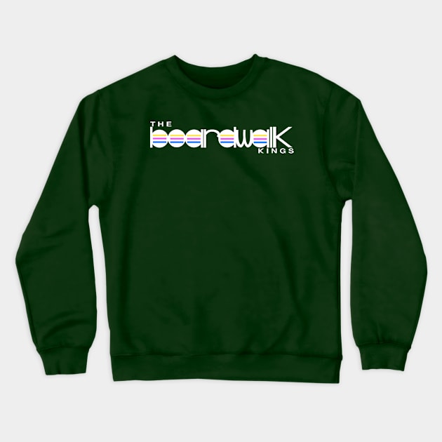 Inverted Boardwalk Kings Font Crewneck Sweatshirt by theboardwalkkings